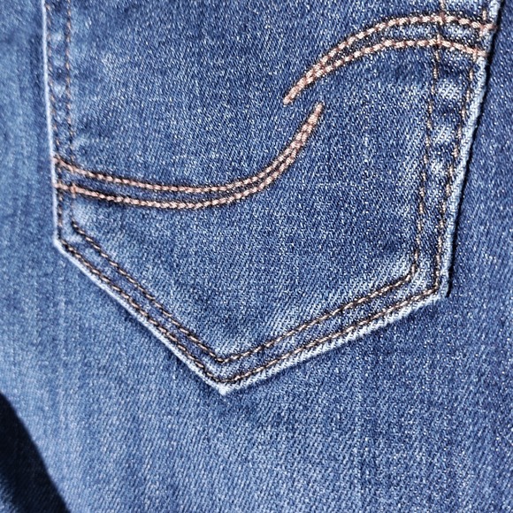 Levi Strauss Signature Kids Denim Bermuda Shorts Sz W8 Adjustable (W19"-W22") - Picture 13 of 16